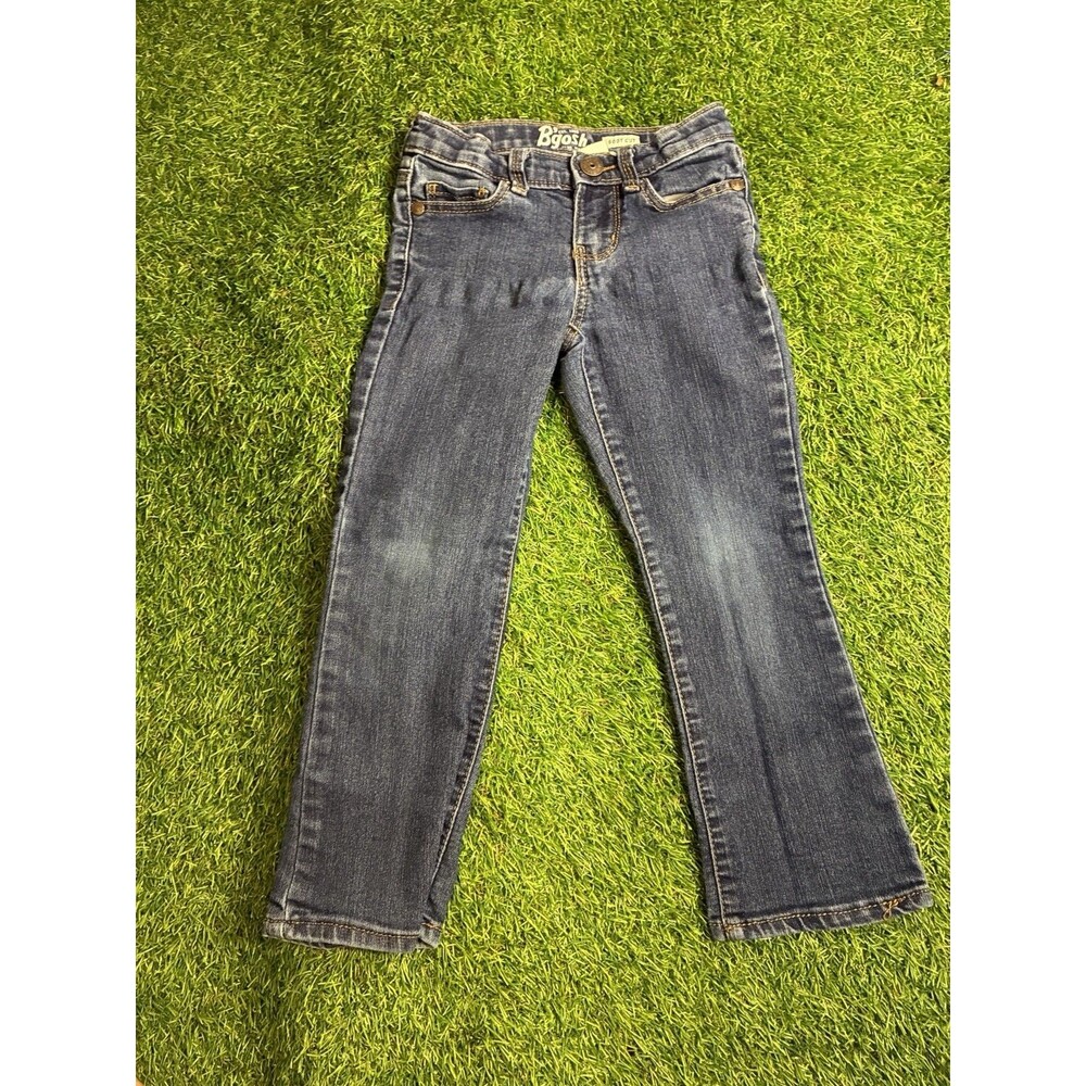 B’gosh Kids Boot Cut Jeans Size 5T Medium Wash Denim Unisex
